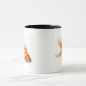 Extravaganter Goldfish Tasse (Zentrum)