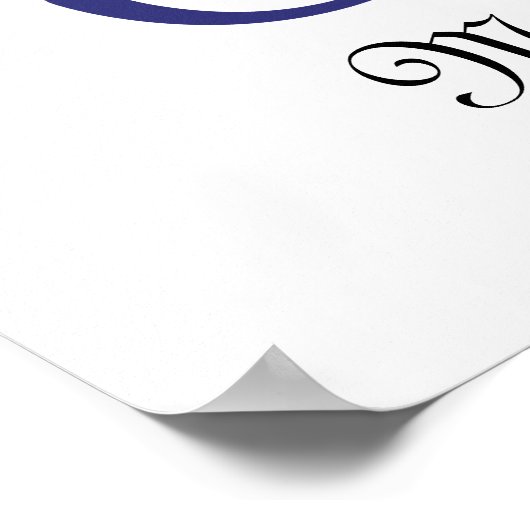 Extravaganter Gothic Caps Letter M, 300dpi PNG Poster (Ecke)