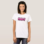 Extravaganter Graffiti-Stil, der Extravagant 2 T-Shirt (Vorne ganz)