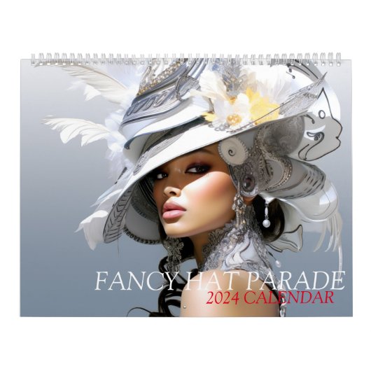 EXTRAVAGANTER HAT PARADE-Kalender Kalender (Titelbild)
