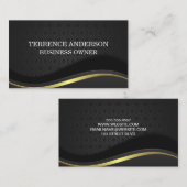 Extravaganter Hintergrund Visitenkarte (Vorne/Hinten)