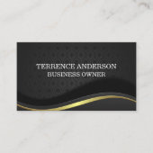 Extravaganter Hintergrund Visitenkarte (Vorderseite)