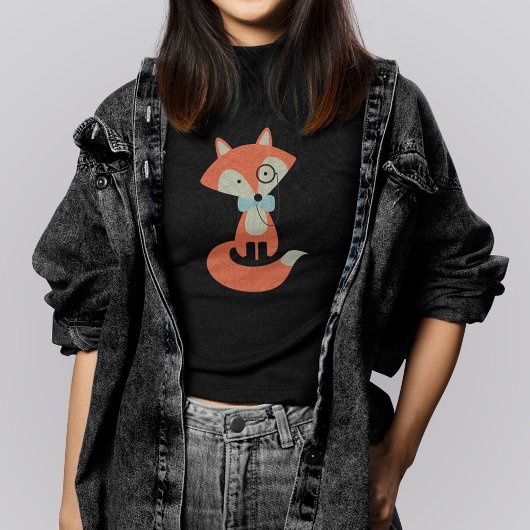 Extravaganter Hipster Red Fox T-Shirt