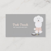 Extravaganter Hundebau Visitenkarte (Vorderseite)