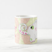 Extravaganter indischer Stil Elephant personalisie Kaffeetasse (Mittel)