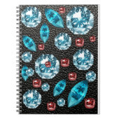 extravaganter Jugendstil Notizblock (Vorderseite)