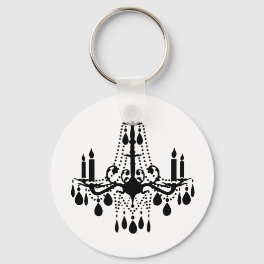 Extravaganter Kronleuchter-Schlüsselanhänger Schlüsselanhänger (Vorderseite)