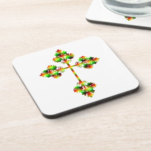 EXTRAVAGANTER KROSS GETRÄNKEUNTERSETZER (Linke Seite)