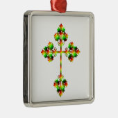 EXTRAVAGANTER KROSS ORNAMENT AUS METALL (Rechts)