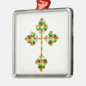 EXTRAVAGANTER KROSS ORNAMENT AUS METALL (Links)
