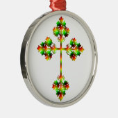 EXTRAVAGANTER KROSS ORNAMENT AUS METALL (Rechts)