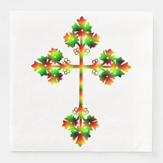 EXTRAVAGANTER KROSS SERVIETTE (Vorderseite)