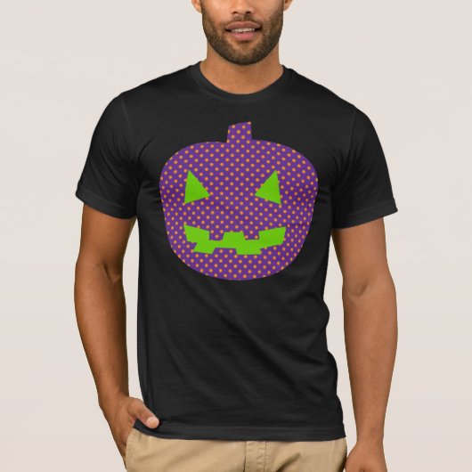 Extravaganter Kürbis für HerbstHalloween T-Shirt (Vorderseite)