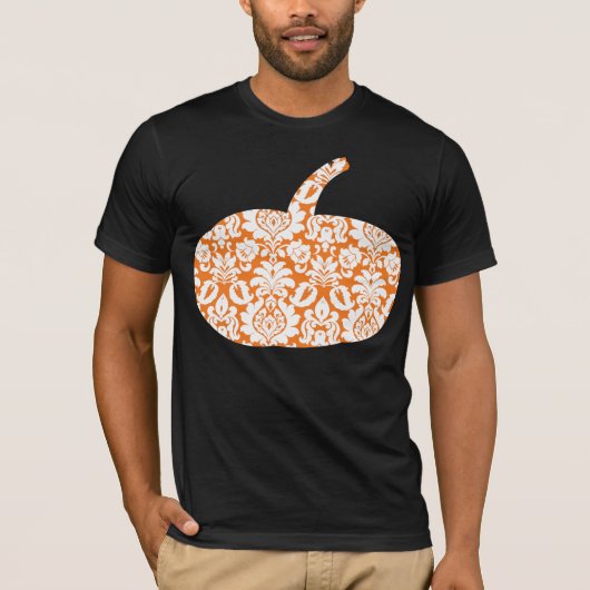 Extravaganter Kürbis für HerbstHalloween T-Shirt (Vorderseite)