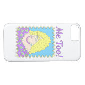 EXTRAVAGANTER LADY "Me Too" iPhone Case (Rückseite (Horizontal))