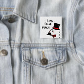 Extravaganter Lama-Knopf Button (Beispiel)