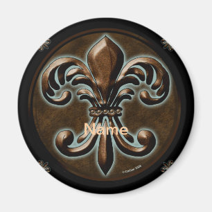 Extravaganter Lilie-Magnet Magnet