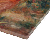 Extravaganter Llama- und Renoir-Bauernhof Schneidebrett (Ecke)