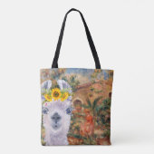 Extravaganter Llama- und Renoir-Bauernhof Tasche (Rückseite)