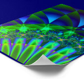 Extravaganter Lüfter Poster (Ecke)