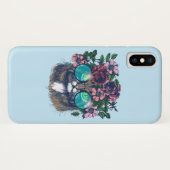 Extravaganter Maine-Waschbär Case-Mate iPhone Hülle (Rückseite (Horizontal))