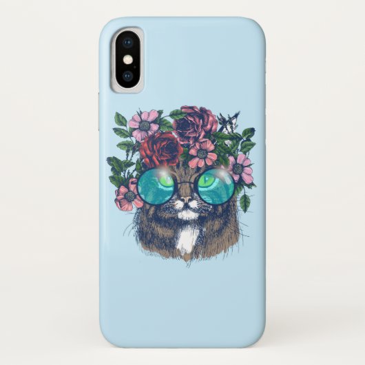 Extravaganter Maine-Waschbär Case-Mate iPhone Hülle (Rückseite)