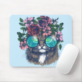 Extravaganter Maine-Waschbär Mousepad (Mit Mouse)