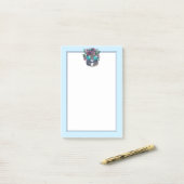 Extravaganter Maine-Waschbär Post-it Klebezettel (Auf Schreibtisch)