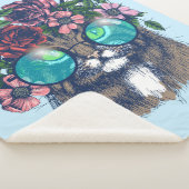 Extravaganter Maine-Waschbär Sherpadecke (3/4)