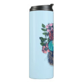 Extravaganter Maine-Waschbär Thermosbecher (Nach links gedreht)