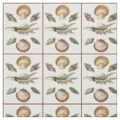 Extravaganter Muschel-Strand Stoff (Muster)