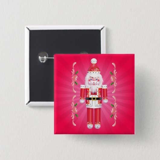 EXTRAVAGANTER NUTCRACKER VON SHARON SHARPE BUTTON (Vorne & Hinten)
