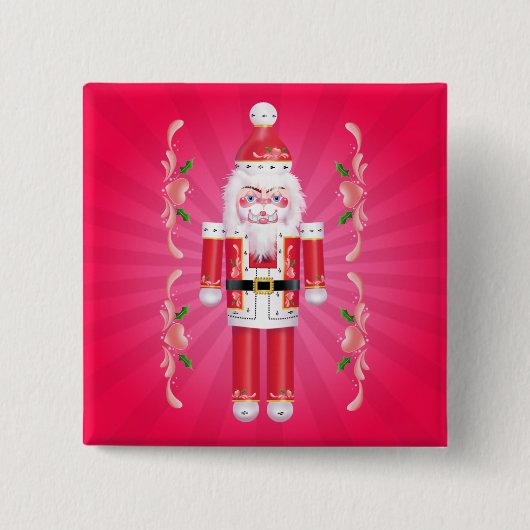 EXTRAVAGANTER NUTCRACKER VON SHARON SHARPE BUTTON (Vorderseite)