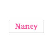 Extravaganter Personalisierter Serientext von Nanc Permastempel (Design)
