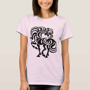 Extravaganter Pferdeentwurf T-Shirt