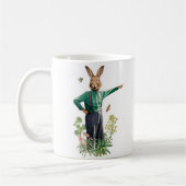 EXTRAVAGANTER RABBIT-BAUER KAFFEETASSE (Links)