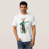 EXTRAVAGANTER RABBIT-BAUER T-Shirt (Vorne ganz)