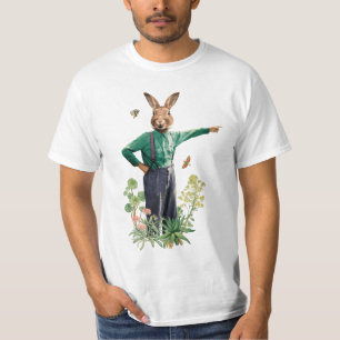 EXTRAVAGANTER RABBIT-BAUER T-Shirt
