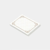 Extravaganter Rahmen Post-it Klebezettel (angewinkelt)