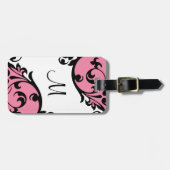 Extravaganter Rolle-Monogramm-Gepäck-Umbau Gepäckanhänger (Vorderseite horizontal)