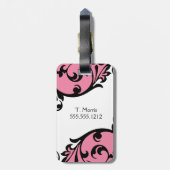 Extravaganter Rolle-Monogramm-Gepäck-Umbau Gepäckanhänger (Rückseite vertikal)