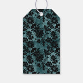 Extravaganter Schädel Geschenkanhänger (Rückseite)