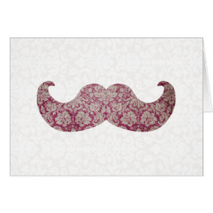 Extravaganter Schnurrbart