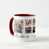 Extravaganter Schriftart Beste Tante je 6 Fotocoll Tasse (Vorderseite Links)