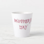 Extravaganter Schriftart MD Latte-Tasse Milchtasse (Vorderseite)