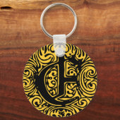 Extravaganter Schriftart Monarchia E, Letter E, Al Schlüsselanhänger (Vorderseite)