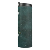 Extravaganter, schwebender Ghost-Top-Hat-Skull-Kan Thermosbecher (Nach rechts gedreht)