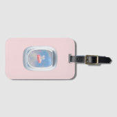 Extravaganter Schweineflieger Gepäckanhänger (Vorderseite (Horizontal))