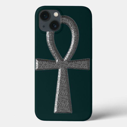 Extravaganter Sliver Ankh Case-Mate iPhone Hülle (Rückseite)