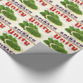 extravaganter Spinat Dreißigerjahre Einheit kann Geschenkpapier (Ecke)